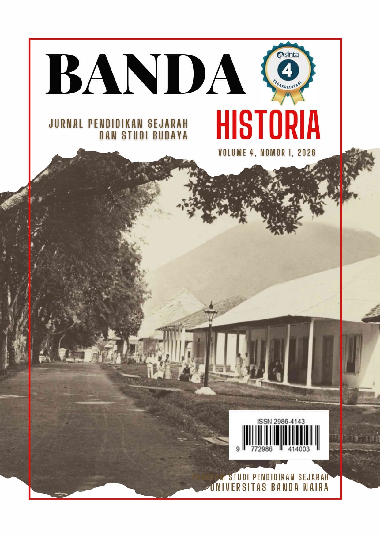 					View Vol. 4 No. 1 (2026): BANDA HISTORIA : Jurnal Pendidikan Sejarah dan Studi Budaya
				